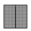 Breathable Metal Mesh Pet Barrier Gate with Zipper Door