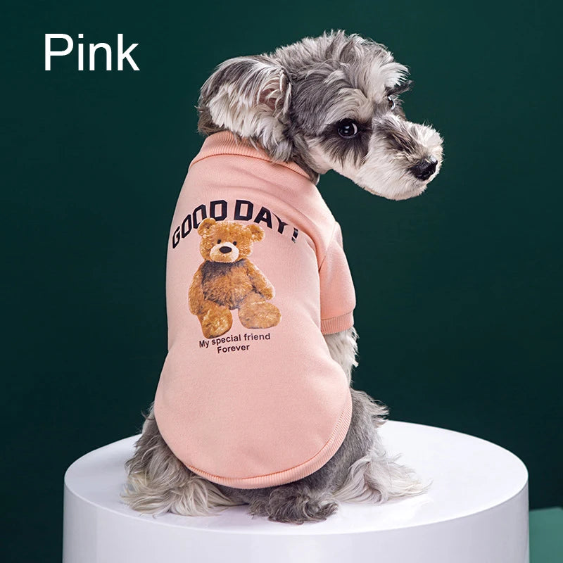 Chaqueta de Oso de Dibujos Animados para Mascotas