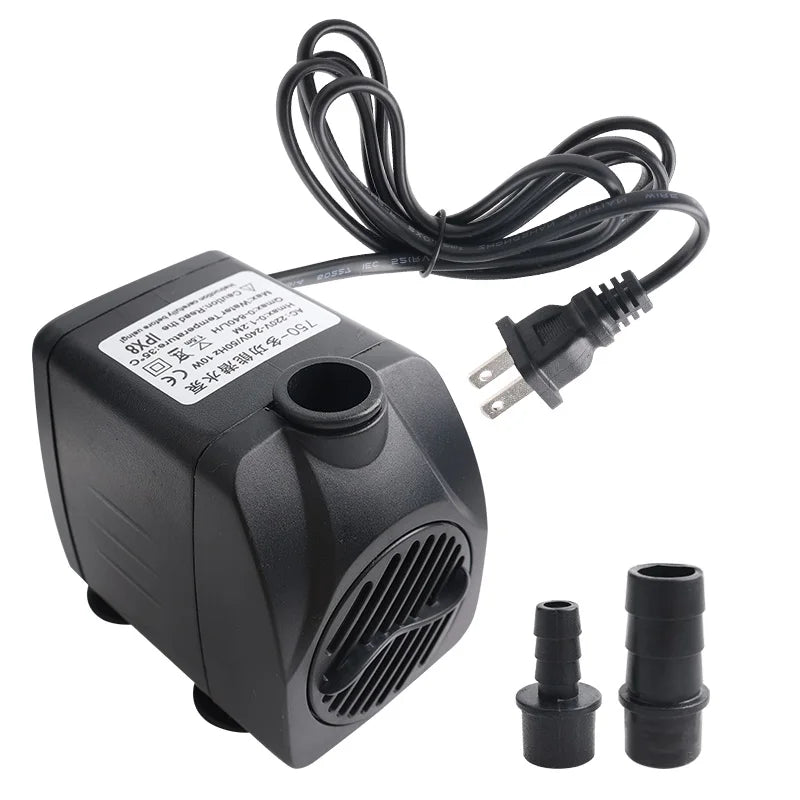 Submersible Water Pump for Water Gardens, Hydroponics, and Fountains