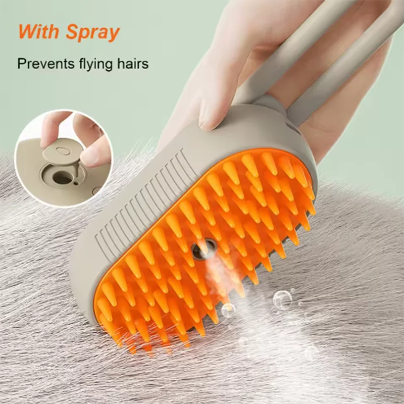 Peigne & Brosse de Bain Double Action pour Animaux