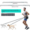 Hands-Free Reflective Dog Walking Belt with Storage Pouch