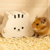 Cartoon Hamster Hideout House with Viewing Window