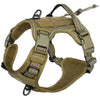 Reflektierendes Taktisches Hundegeschirr mit MOLLE-Gurtband