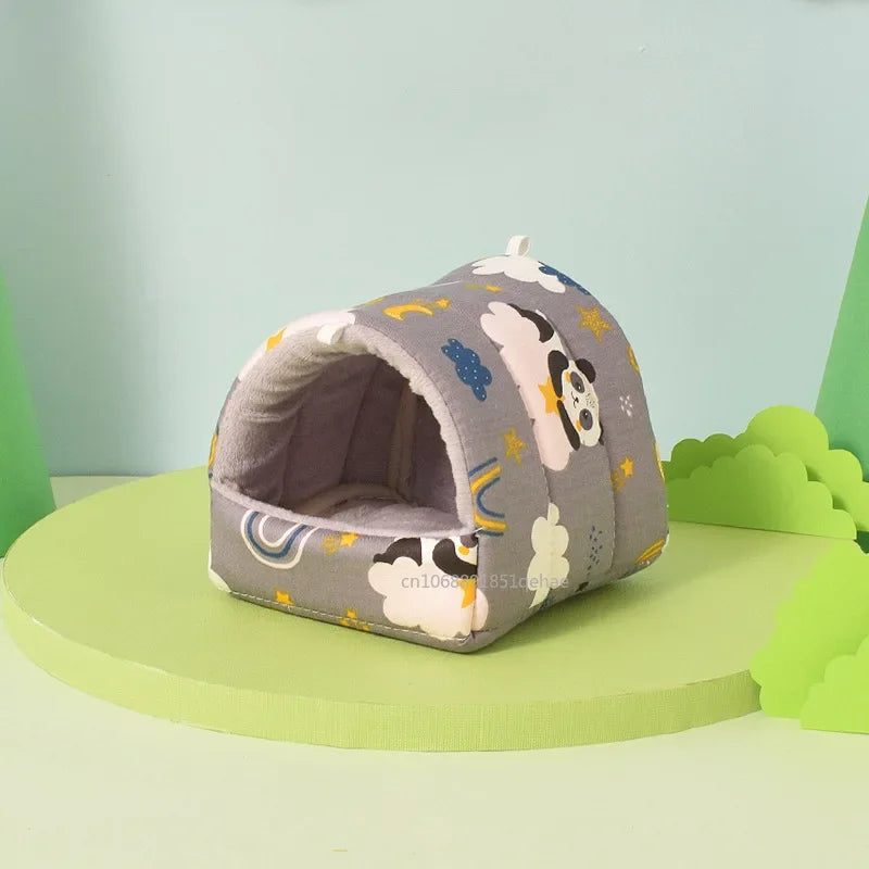 Niche Douillette pour Petits Animaux : Hamsters, Cobayes & Lapins