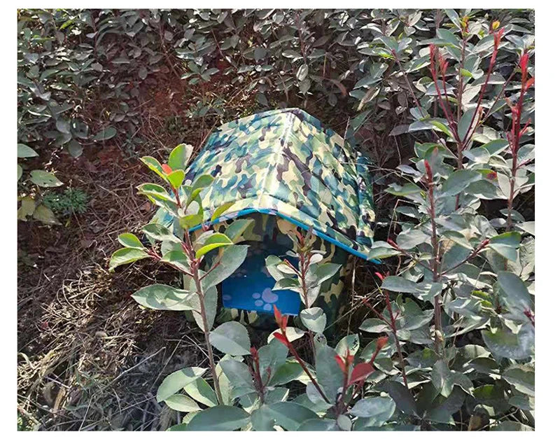 بيت قطط خارجي مقاوم للماء - قابل للطي والغسل دافئ في الشتاء