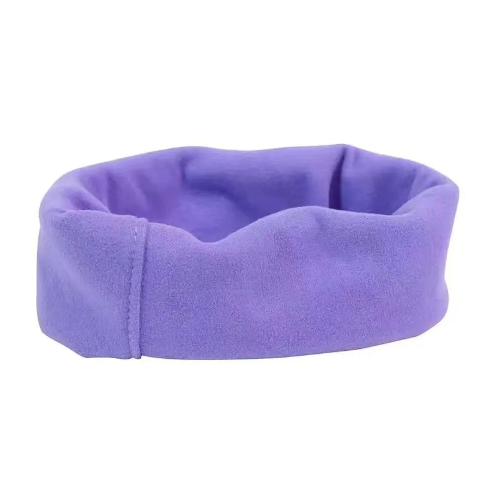 Purple soundproof dog ear muffs for comfort and noise reduction