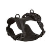 Black adjustable and anti-breakaway dog harness vest