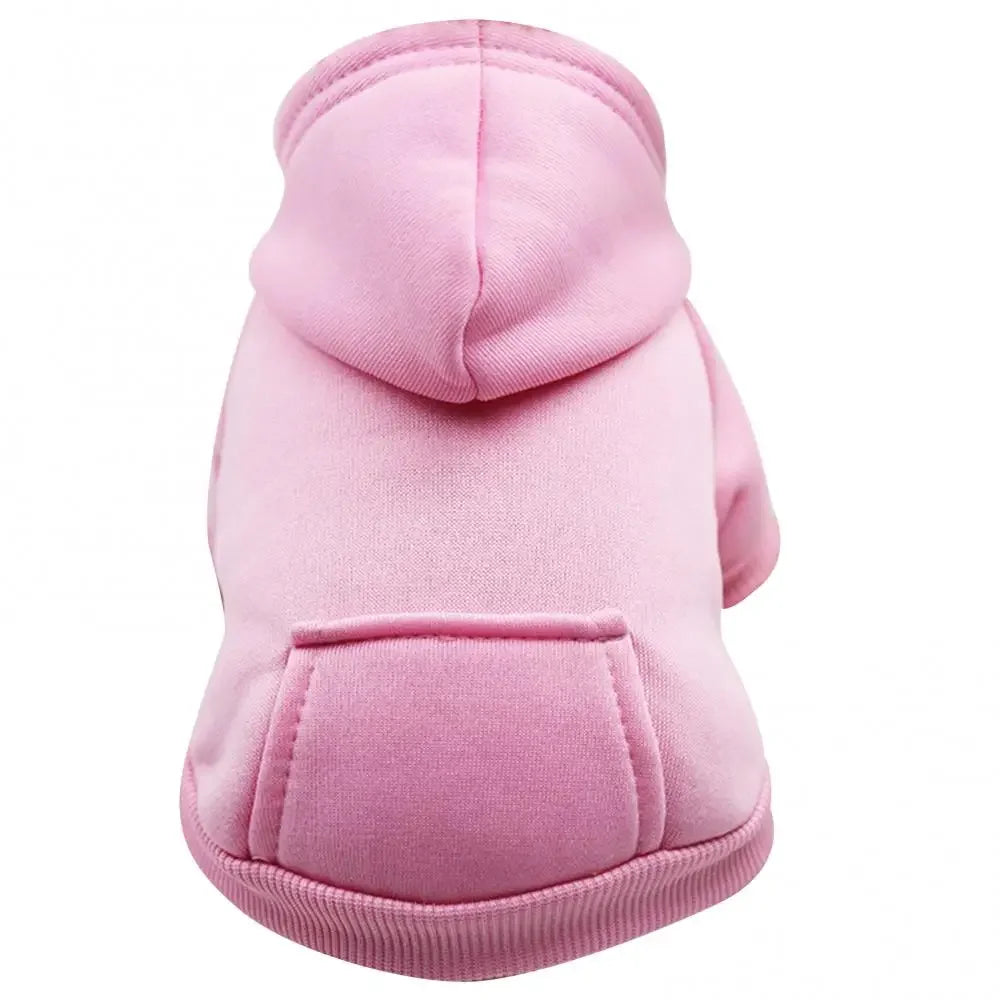 Cozy Hooded Dog Sweatshirt with Pocket