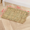 Handwoven Natural Straw Rabbit Grass Mat for Small Pets