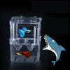 Acrylic Fish Breeding Isolation Box with Double Compartments