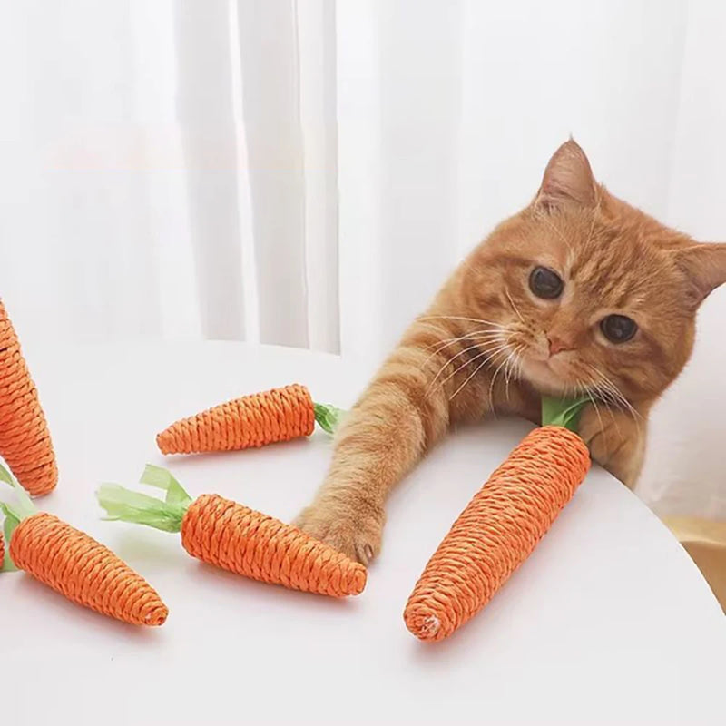 9-Piece Small Pet Chew Toy Set for Rabbits and Hamsters