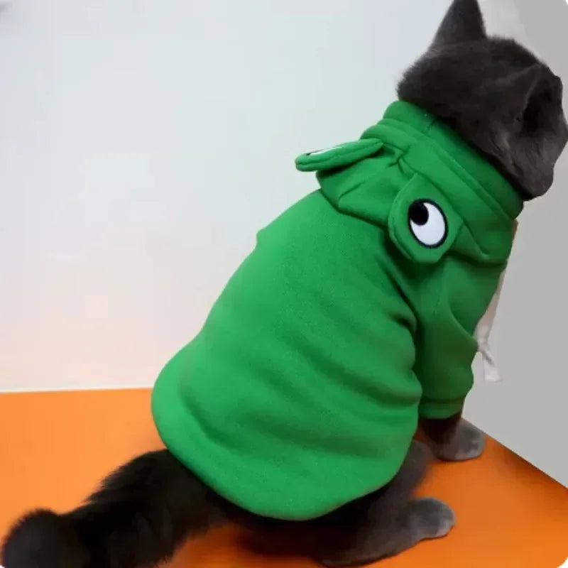 Sudadera con Forma de Rana para Mascota