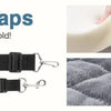 Washable Dog Car Seat with Removable Orthopedic Cushion