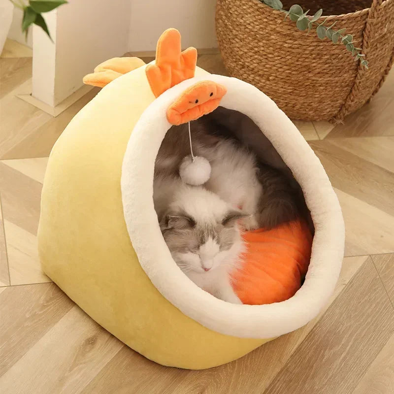 Cama Reposera para Gatos con Diseño de Tienda