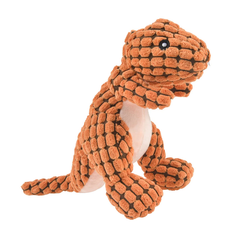 Jouet en peluche doux pour dinosaure, idéal pour les petites races de chiens