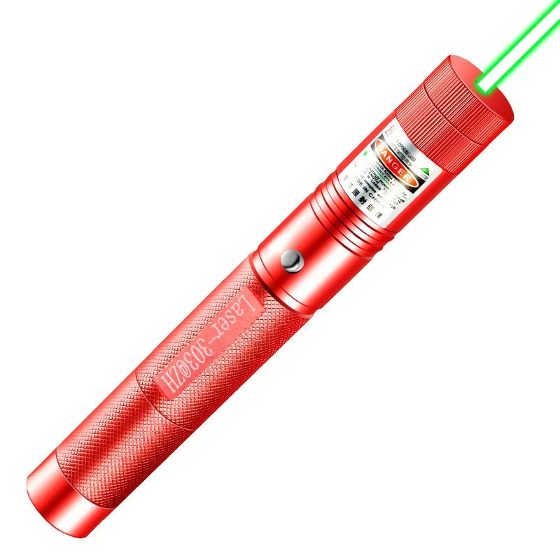 High-Power Green Laser Pointer for Presentations & Pet Play