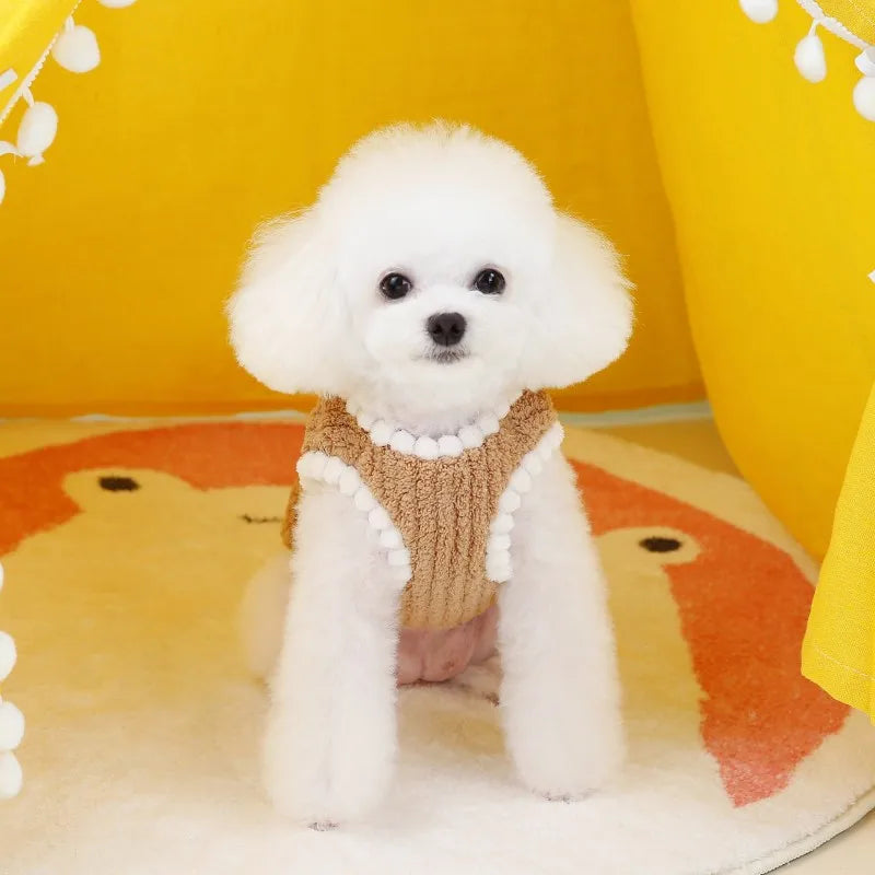 Chaqueta de Fleece Suave para Perros Pequeños