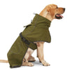 Windproof Waterproof Dog Vest with Reflective Strips and Adjustable Harness