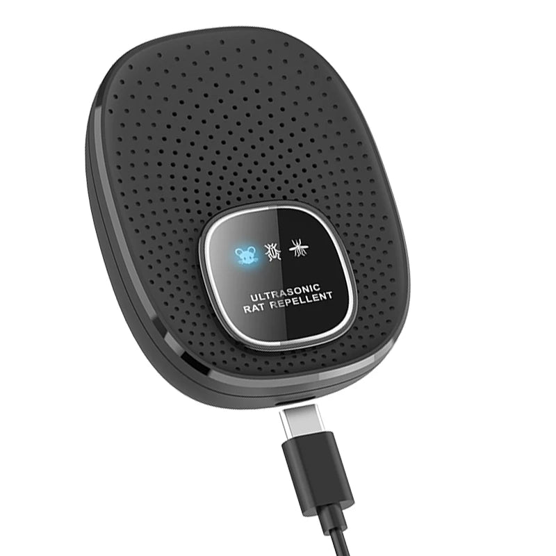 Rechargeable Ultrasonic Rodent Repeller for Home and Bedroom