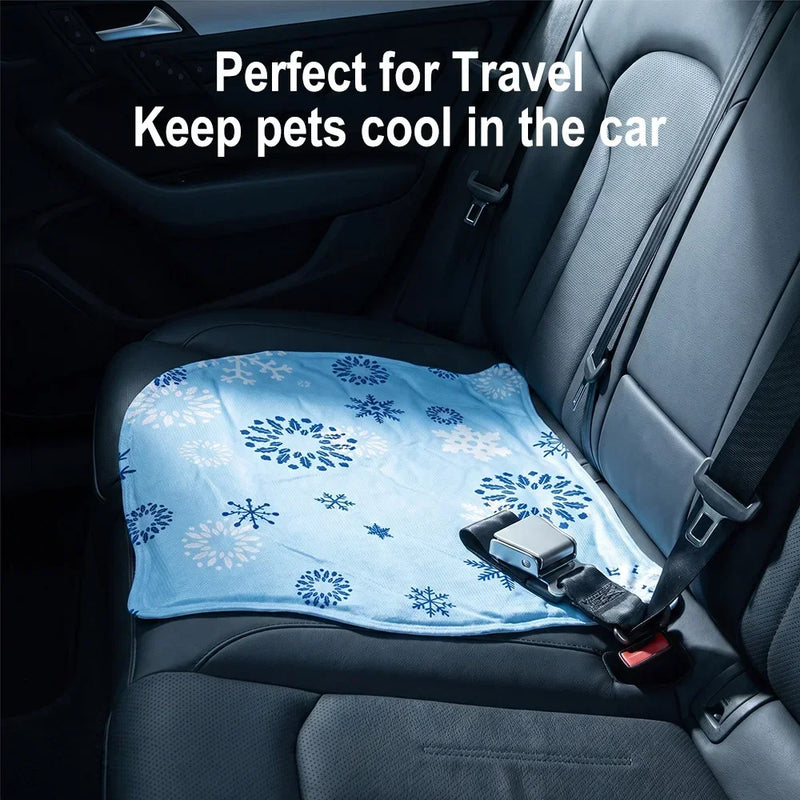 Self-Cooling Gel Pet Mat for Cats & Dogs