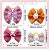 Pearl Puppy Bows with Rubber Bands for Small Dogs and Cats