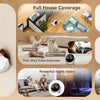 Smart Pet Robot Camera with 360° Movement and Two-Way Audio