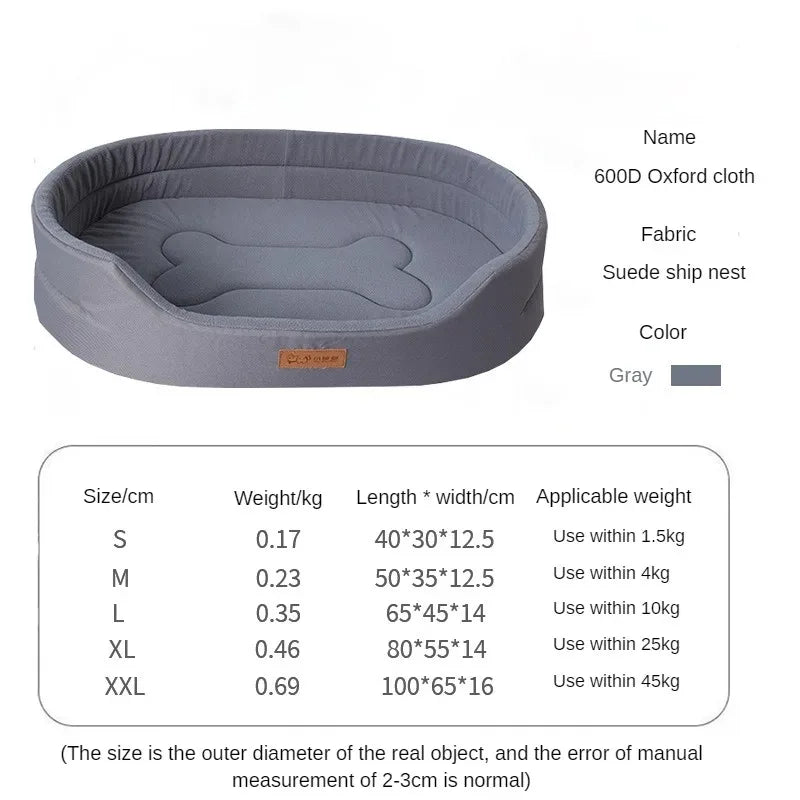 Cama de Cojín para Perros Grandes