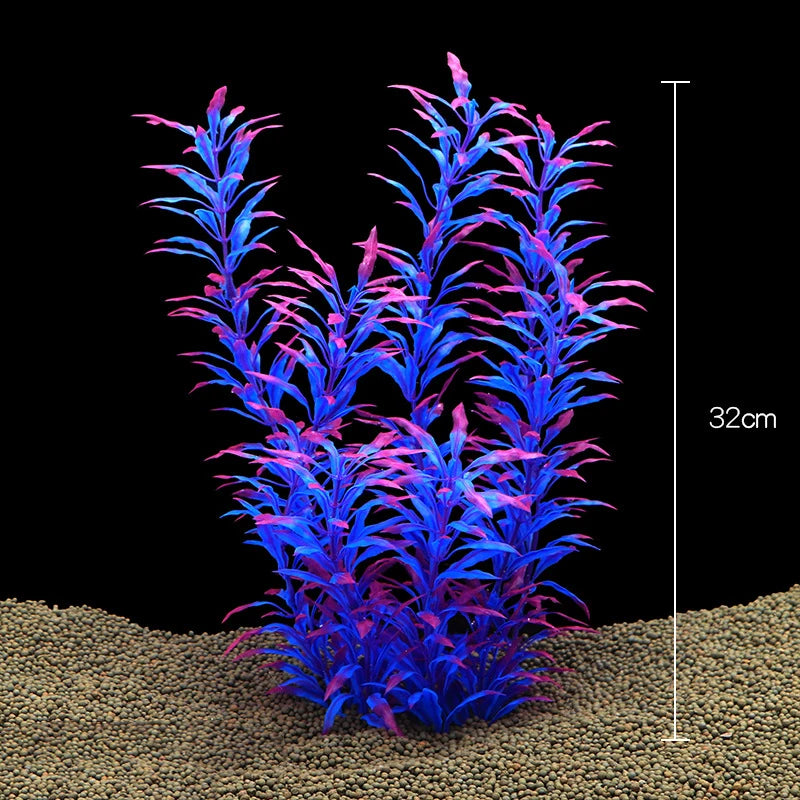Realistic Artificial Aquarium Plants for Fish Tank Décor