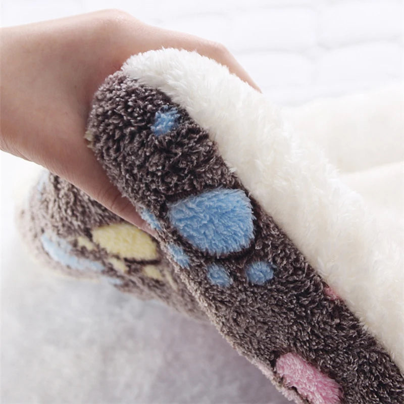 Coussin de Fleece Doux pour Animaux & Garniture de Cage