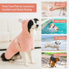 Adjustable Hooded Pet Bathrobe – Quick-Dry Microfiber Dog & Cat Towel