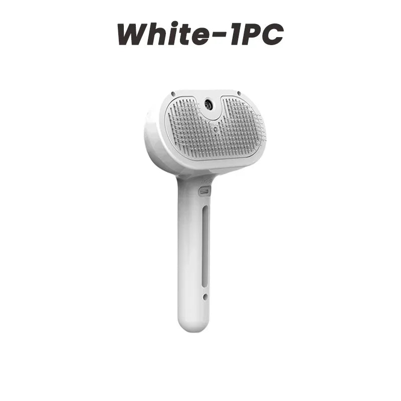 3-in-1 Pet Grooming Comb with Steam Spray