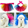 Tulle Tutu Dog Skirt for Small Breeds