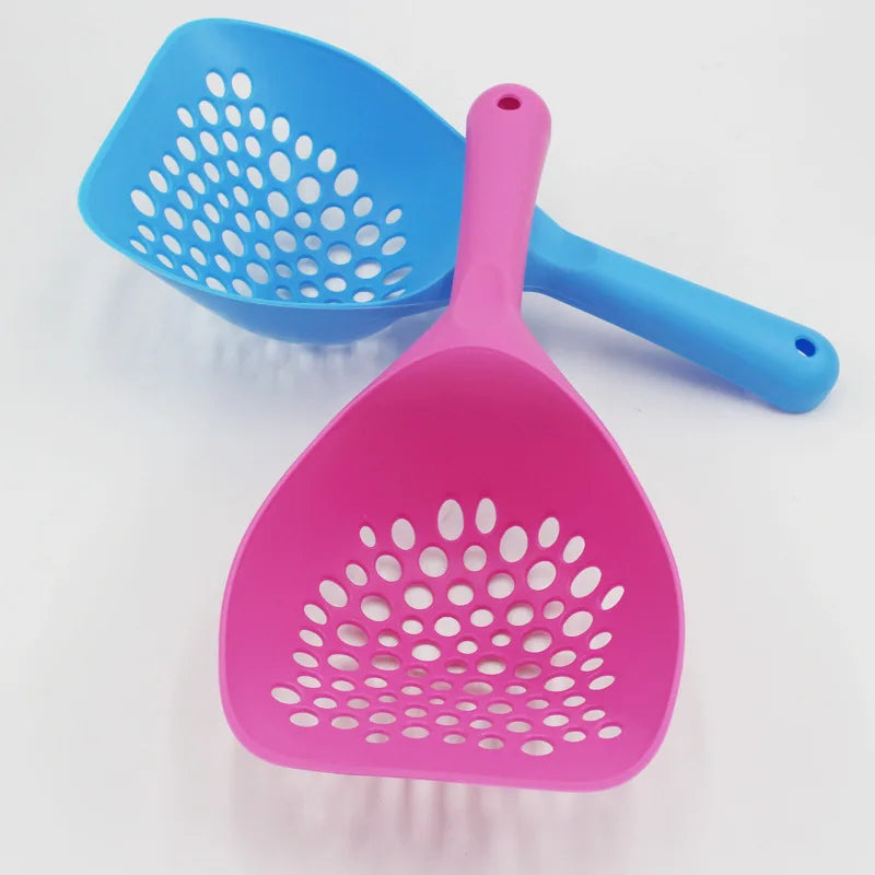 Long-Handle Cat Litter Scoop with Deep Shovel