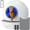Smart Self-Cleaning Cat Litter Box with App Control and Health Monitoring