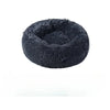 Plush Donut Pet Bed with Raised Edge