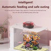 USB Rechargeable Automatic Fish Feeder With Timer