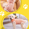 Striped Cotton Dog Recovery Suit for Post-Surgery Protection
