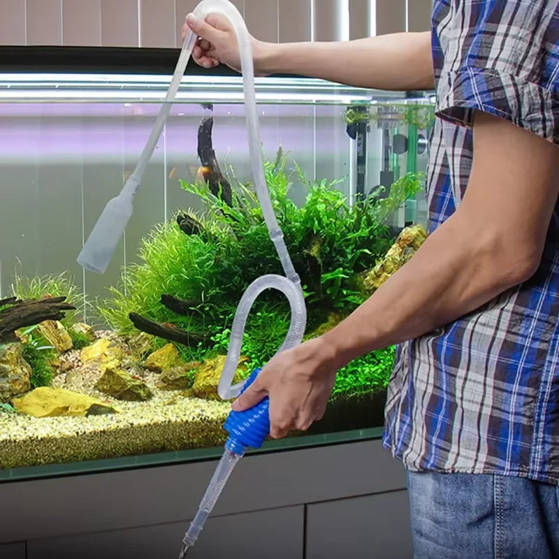 Aquarium Siphon Gravel Cleaner with Water Change Pump