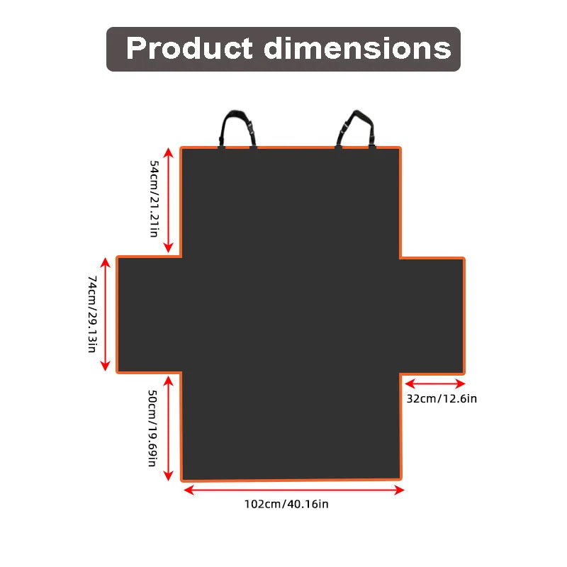 Waterproof Dog Car Seat Cover and Trunk Hammock