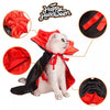 Vampire Cape Pet Costume for Cats and Small Dogs