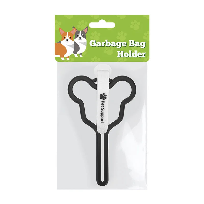 Hands-Free Dog Poop Bag Dispenser with Clip