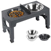 Adjustable Elevated Dog Bowl Stand