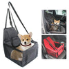 Foldable Car Dog Seat for Small Dogs – Portable Travel Booster with Safety Belt
