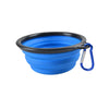 Collapsible Silicone Pet Travel Bowl for Food and Water
