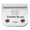 Ceramic Pet Grooming Blade Set for Andis, Oster, and Wahl Clippers