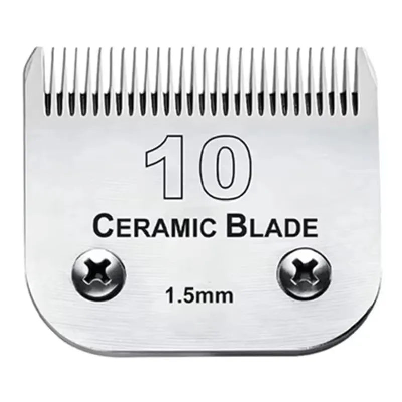 Ceramic Pet Grooming Blade Set for Andis, Oster, and Wahl Clippers