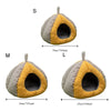 Cozy Plush Hanging Nest Bed for Small Pets