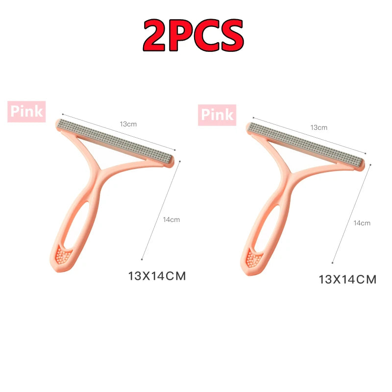 Double-Sided Silicone Pet Hair Remover & Fabric Shaver