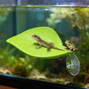 Reptile Basking Leaf Platform with Suction Cup