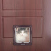 Weatherproof Pet Door Flap with 4-Way Locking Security